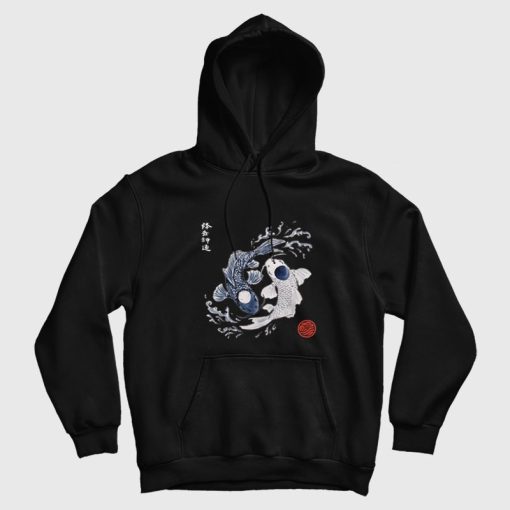 Yin-Yang Koi Fish Avatar The Last Airbender Hoodie Yin-Yang Koi Fish Avatar The Last Airbender Hoodie