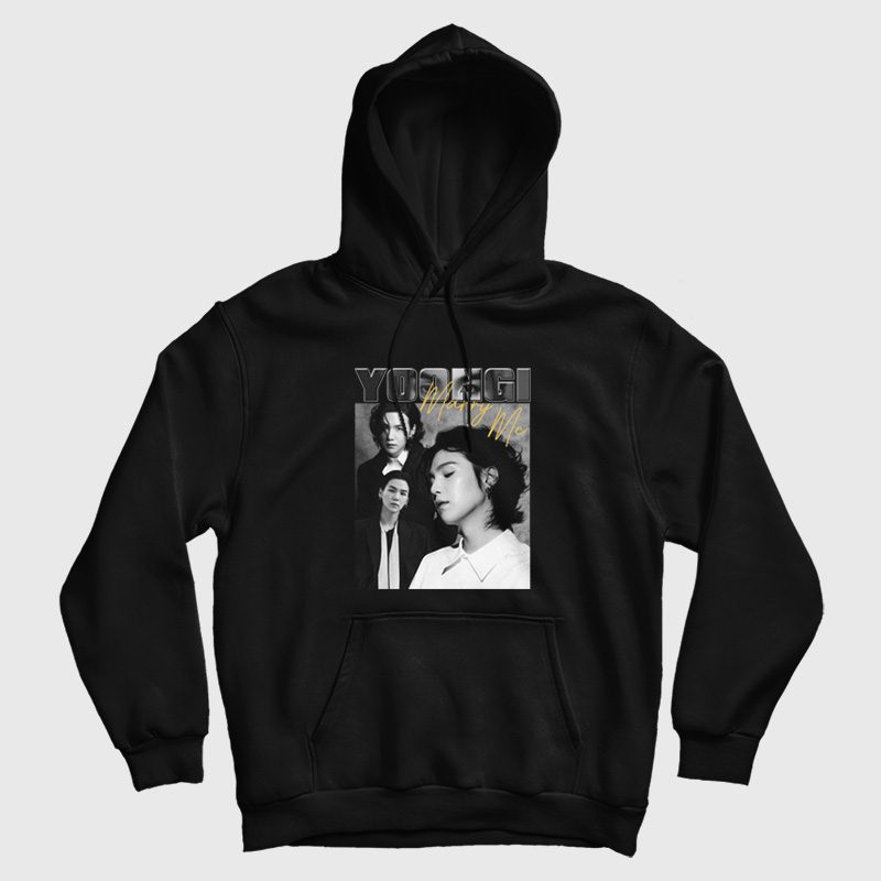 Yoongi Marry Me Hoodie Yoongi Marry Me Hoodie
