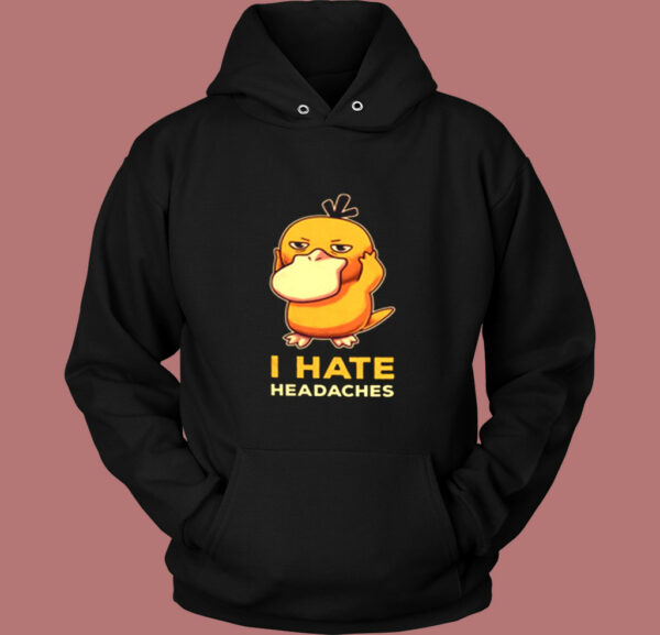 I Hate Headaches Vintage Hoodie