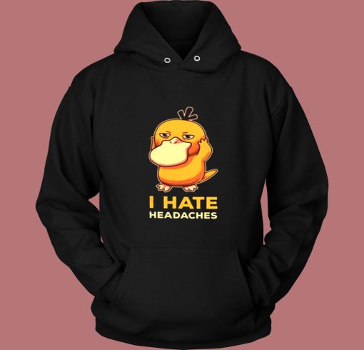 I Hate Headaches Vintage Hoodie I Hate Headaches Vintage Hoodie