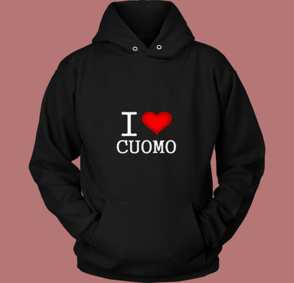 I Heart Cuomo 80s Hoodie