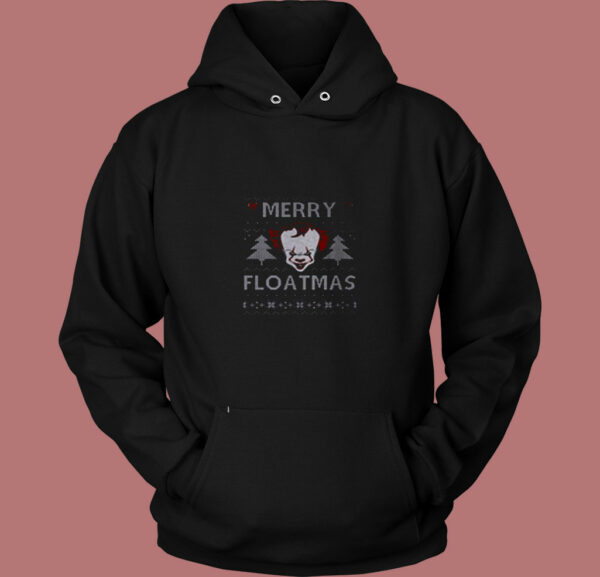 It Pennywise Merry Floatmas Christmas 80s Hoodie