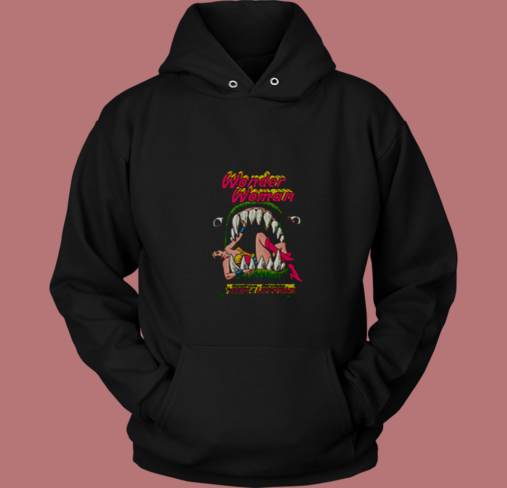 Jaws Of The Leviathan Wonder Woman 80s Hoodie Jaws Of The Leviathan Wonder Woman 80s Hoodie