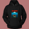 Jaws Poster Parody Stephen King Pennywise Clown 80s Hoodie