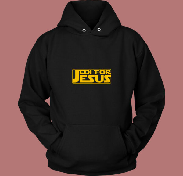 Jedi For Jesus Graphic 80s Hoodie
