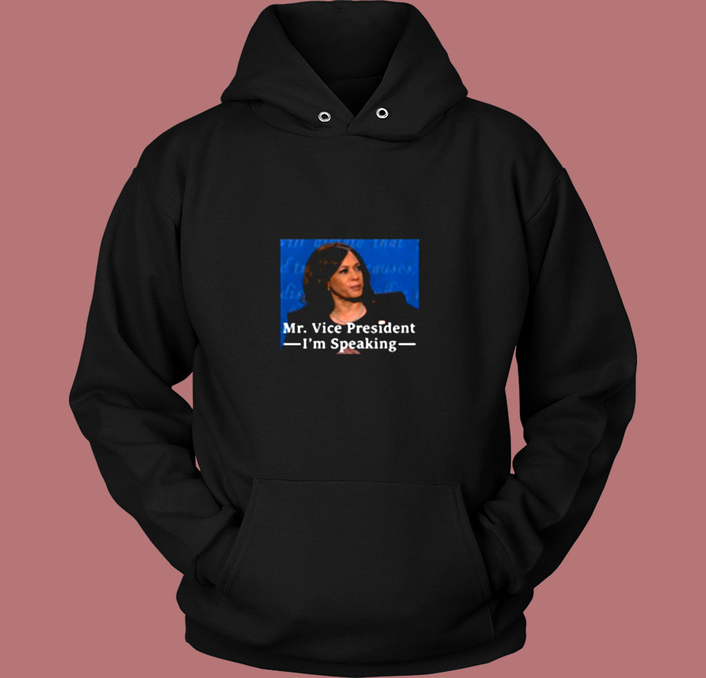 Kamala Harris Mr Vice President I’m Speaking Vintage Hoodie Kamala Harris Mr Vice President I’m Speaking Vintage Hoodie