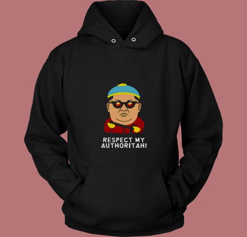 Kim Nuclear Missile Respect My Authoritah 80s Hoodie Kim Nuclear Missile Respect My Authoritah 80s Hoodie