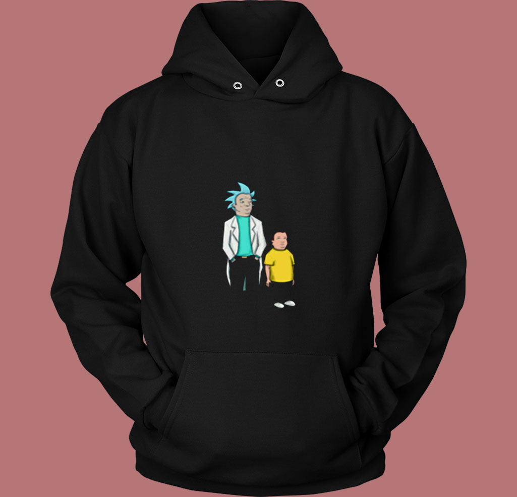 King Of The Hill Cartoon Parody 80s Hoodie King Of The Hill Cartoon Parody 80s Hoodie