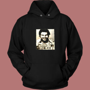 King Size Pablo Escobar Mugshot Vintage Hoodie