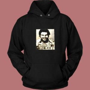 King Size Pablo Escobar Mugshot Vintage Hoodie