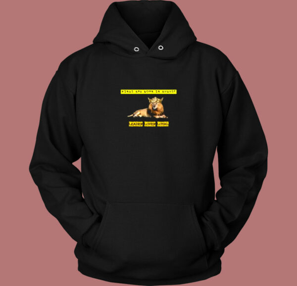 Kings Are Born In August Vintage Hoodie