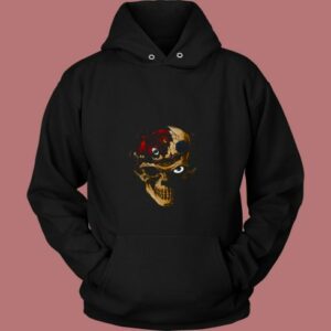 Knight Of Skeleton 80s Hoodie