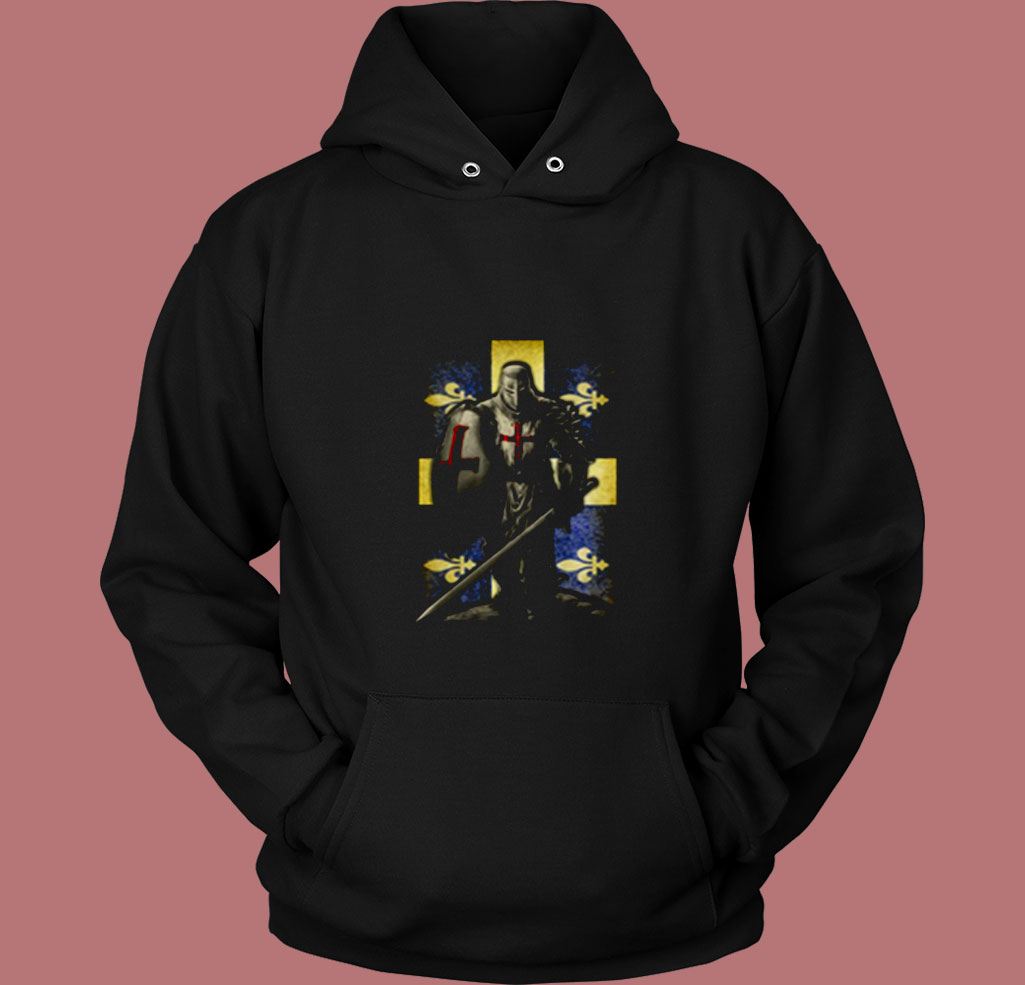 Knights Templar 80s Hoodie Knights Templar 80s Hoodie