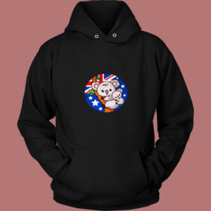 Koala Vintage Retro Animal Lovers Vintage Hoodie