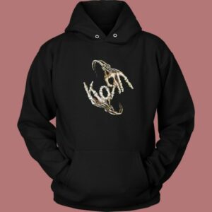Korn Skeleton Fingers Hoodie Style