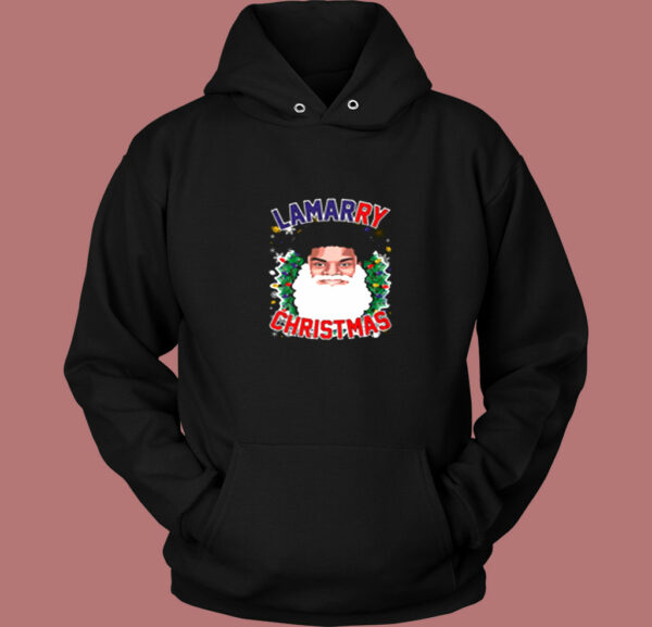 Lamar Jackson Lamarry Christmas Vintage Hoodie