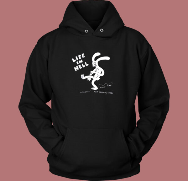 Life In Hell Mat Groening Hoodie Style
