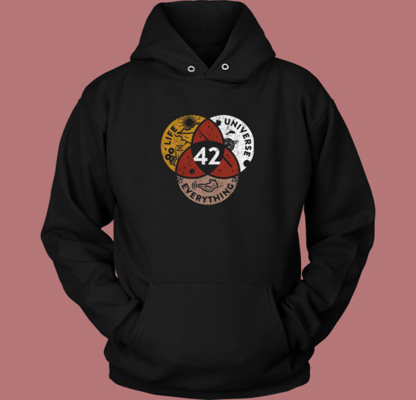 Life Universe Everything Hoodie Style
