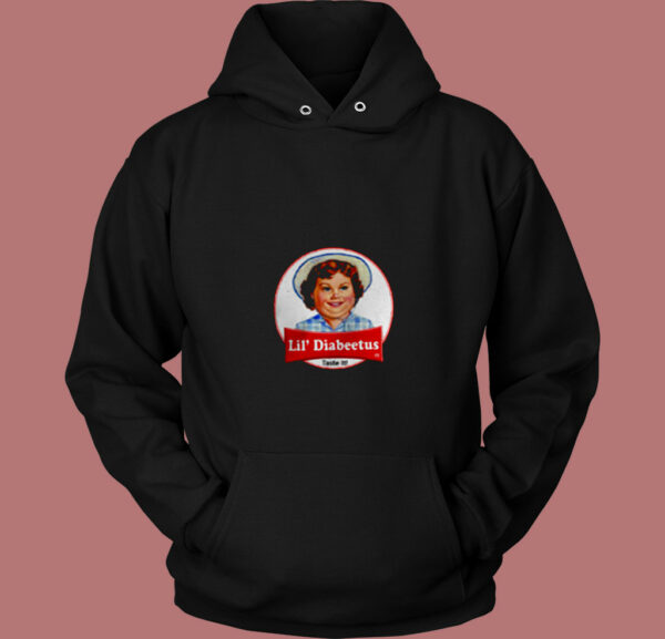 Lil Diabeetus Shirt Funny Diabetes Parody 80s Hoodie