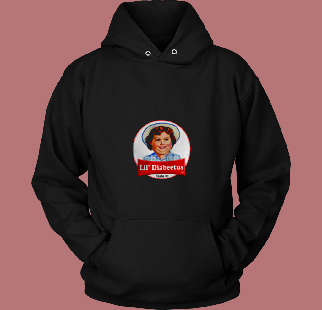 Lil Diabeetus Shirt Funny Diabetes Parody 80s Hoodie Lil Diabeetus Shirt Funny Diabetes Parody 80s Hoodie