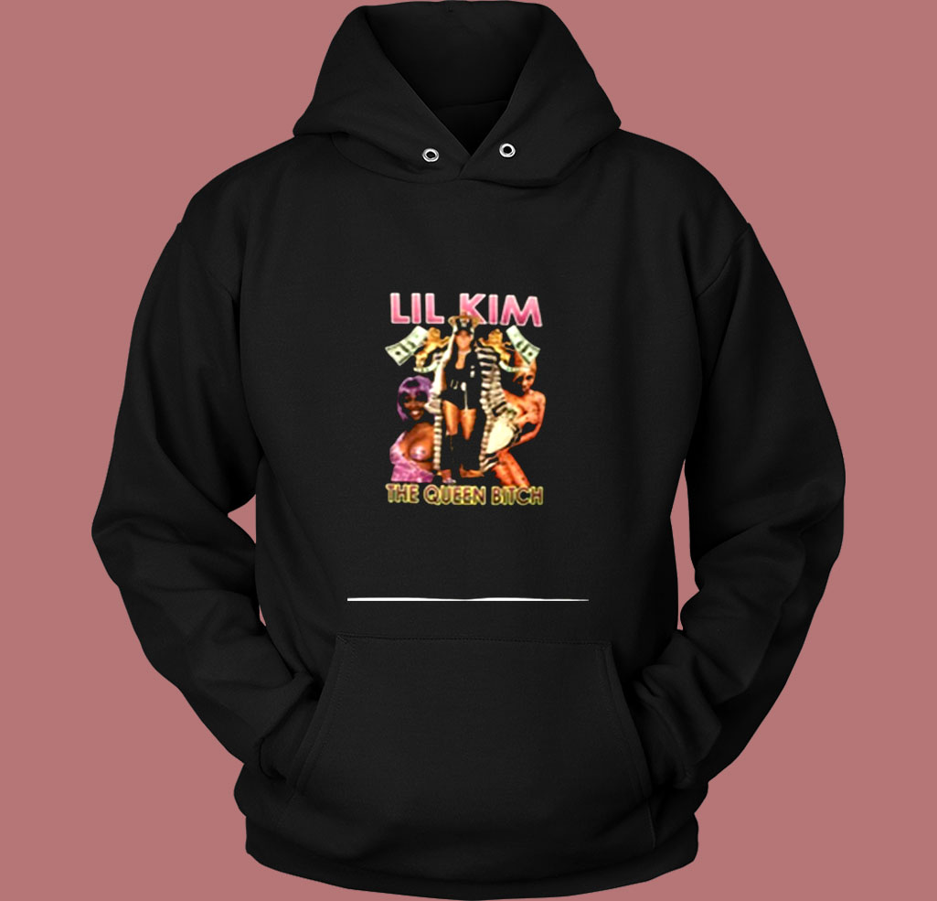 Lil Kim Queenn B Rapper Vintage Hoodie Lil Kim Queenn B Rapper Vintage Hoodie