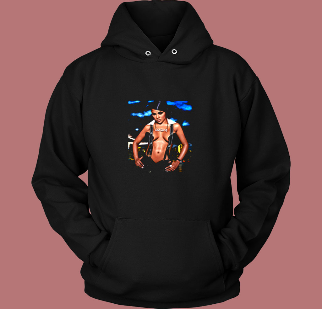 Lil Kim Rapper Hip Hop Sexy Photos Vintage Hoodie Lil Kim Rapper Hip Hop Sexy Photos Vintage Hoodie