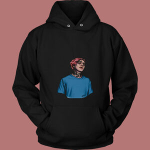 Lil Peep New Artwork Design 80s Hoodie