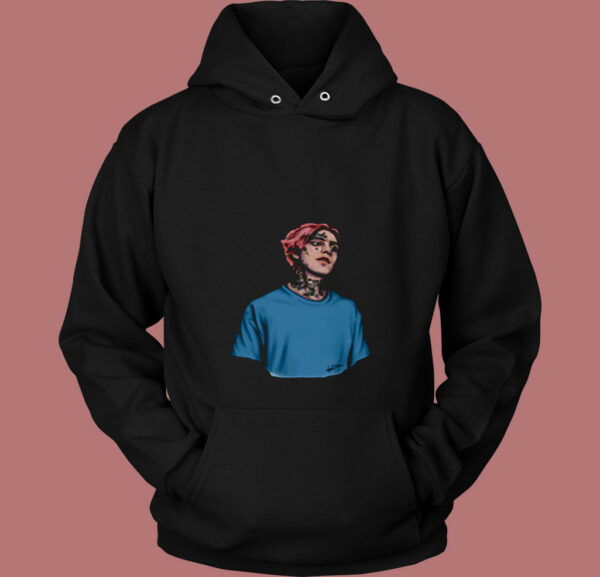 Lil Peep New Artwork Design 80s Hoodie