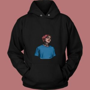 Lil Peep New Artwork Design 80s Hoodie