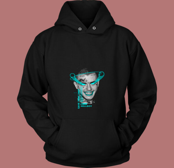Lil Peep Was An American Rapper Singer Songwriter 80s Hoodie