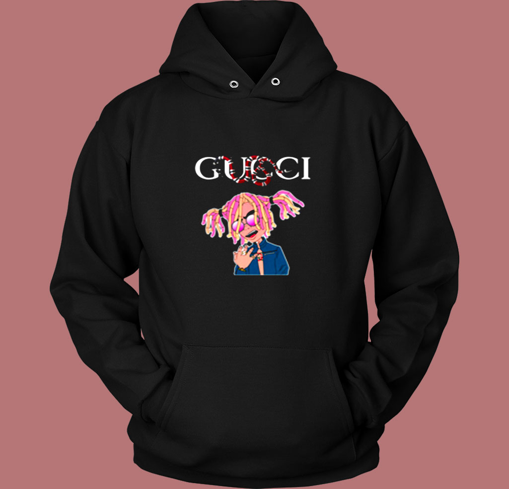 Lil Pump Gucci Gang Vintage Hoodie Lil Pump Gucci Gang Vintage Hoodie
