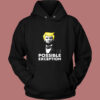 Lincoln Winking With Trump Hair Election Vote Republican Vintage Hoodie
