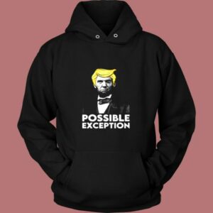 Lincoln Winking With Trump Hair Election Vote Republican Vintage Hoodie