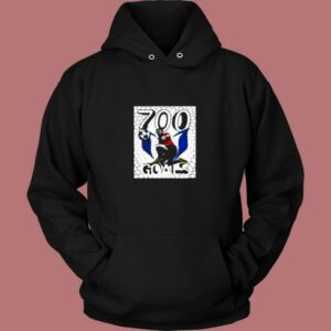 Lionel Messi 700 Goals Congratulations Vintage Hoodie