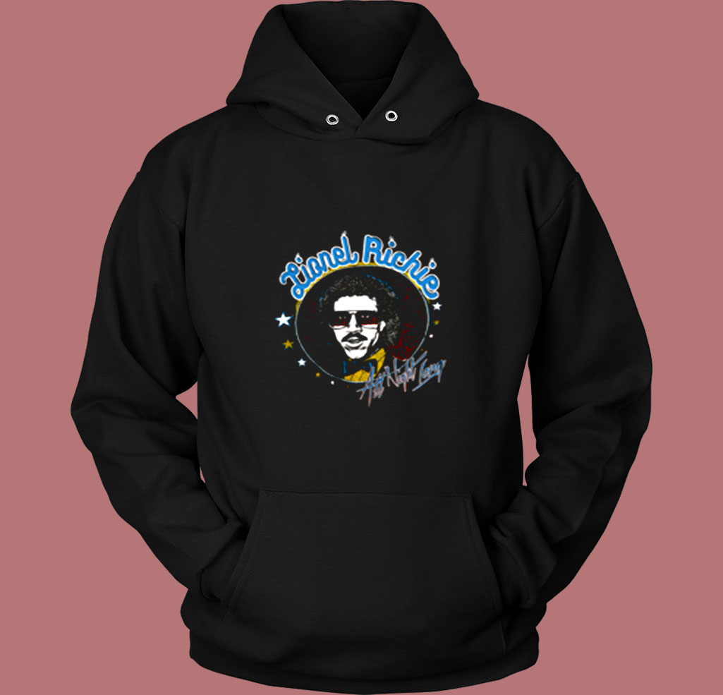 Lionel Richie All Night Long Vintage Hoodie Lionel Richie All Night Long Vintage Hoodie
