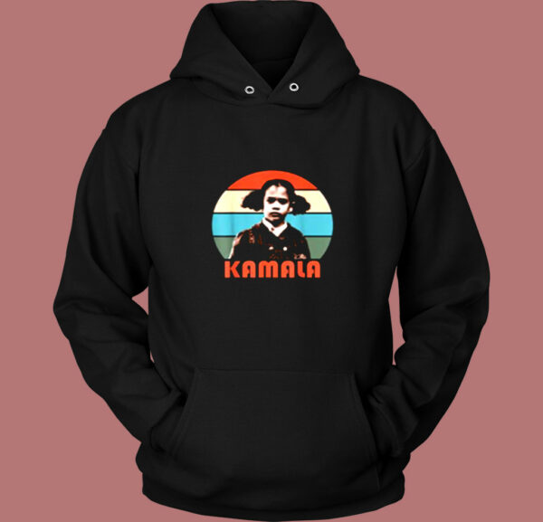 Little Girl Kamala Harris Retro Vintage Vintage Hoodie