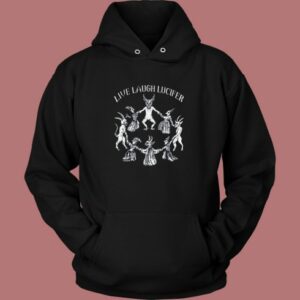 Live Laugh Lucifer Graphic Hoodie Style