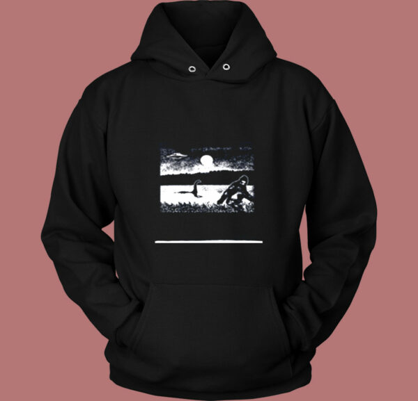 Loch Ness Monster Bigfiit Vintage Hoodie