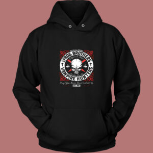 Lost Boys The Frog Brothers Vampire Hunters Edgar And Alan Frog Vintage Hoodie