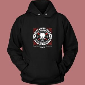 Lost Boys The Frog Brothers Vampire Hunters Edgar And Alan Frog Vintage Hoodie