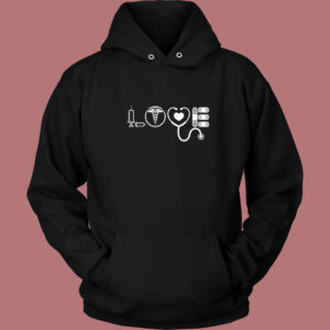 Love Nurse Valentines Day Hoodie Style