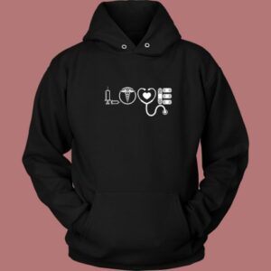 Love Nurse Valentines Day Hoodie Style