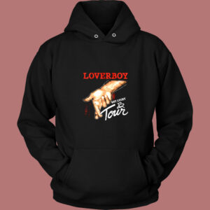 Loverboy Get Lucky Tour 1982 Album Vintage Hoodie