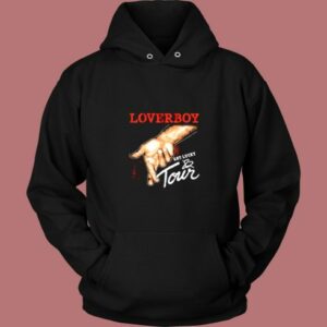 Loverboy Get Lucky Tour 1982 Album Vintage Hoodie