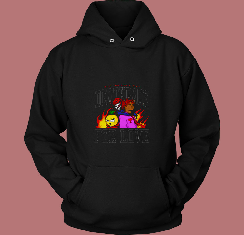 Lyrical Lemonade X Juice Wrld 80s Hoodie Lyrical Lemonade X Juice Wrld 80s Hoodie