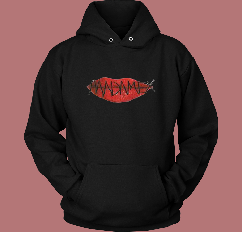 Madonna Madame X Lips Hoodie Style Madonna Madame X Lips Hoodie Style