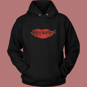 Madonna Madame X Lips Hoodie Style