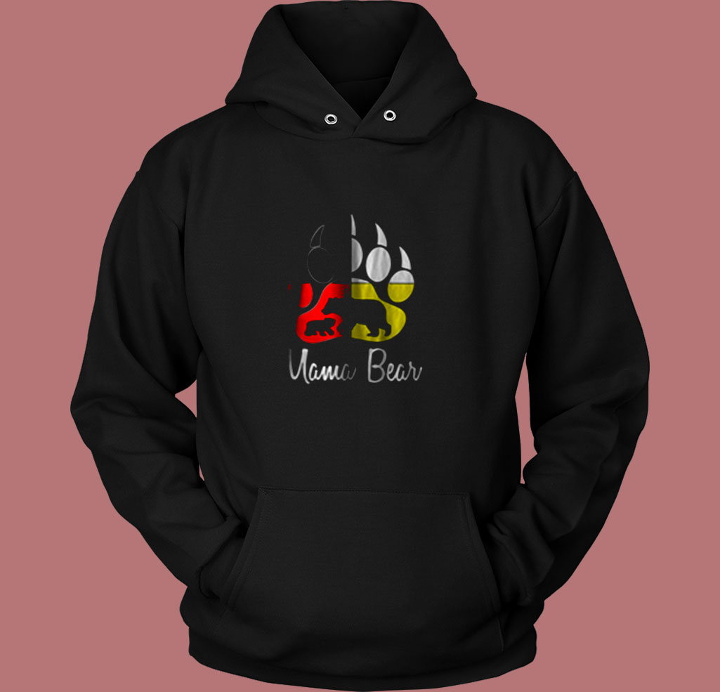 Mama Bear Paw Vintage Hoodie Mama Bear Paw Vintage Hoodie