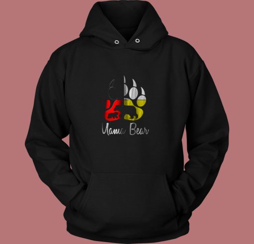 Mama Bear Paw Vintage Hoodie Mama Bear Paw Vintage Hoodie