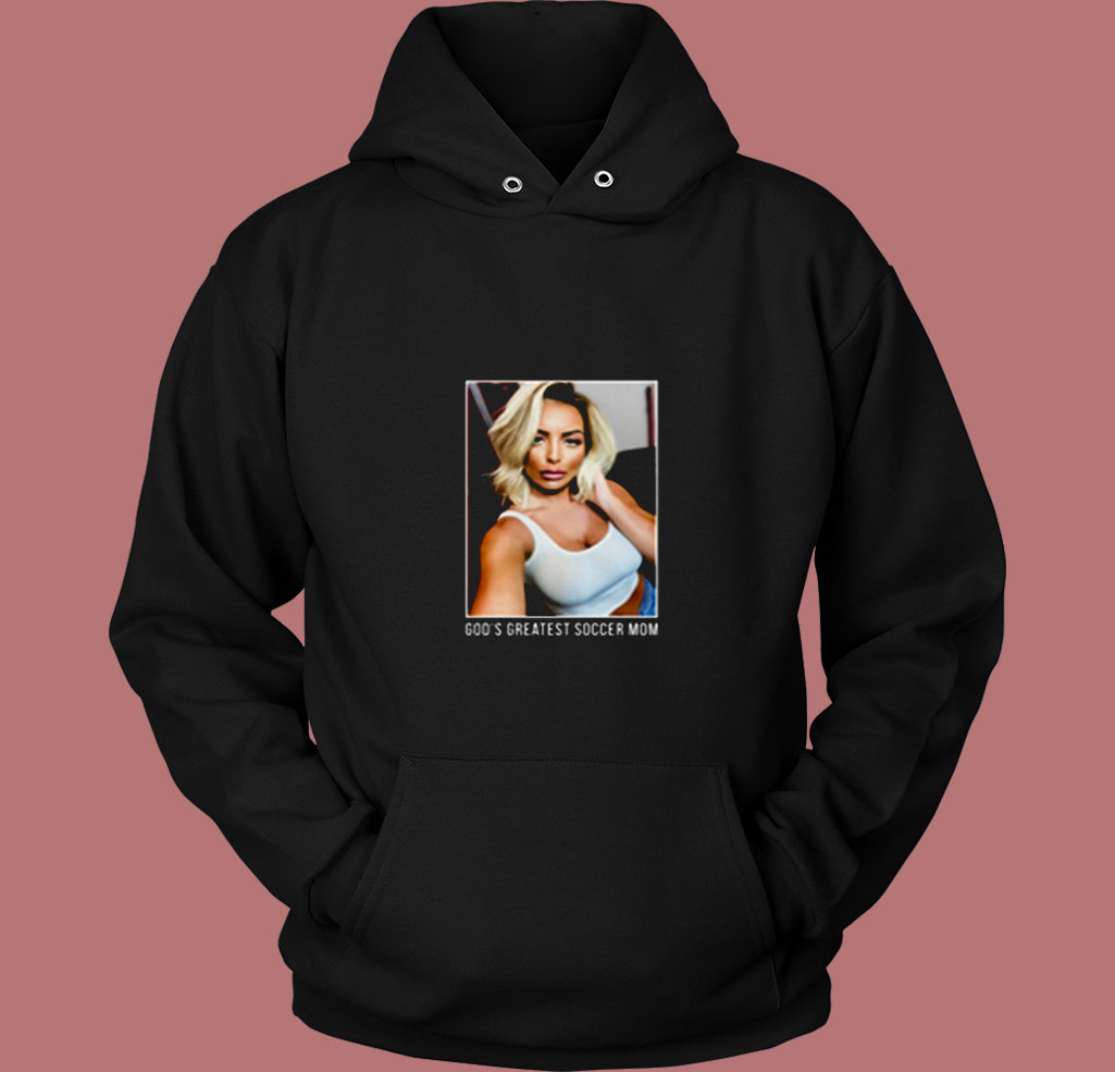 Mandy Rose Greatest Soccer Mom 80s Hoodie Mandy Rose Greatest Soccer Mom 80s Hoodie